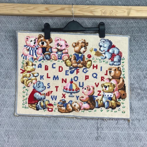Vtg ours peluche abécédaire - vtg,
