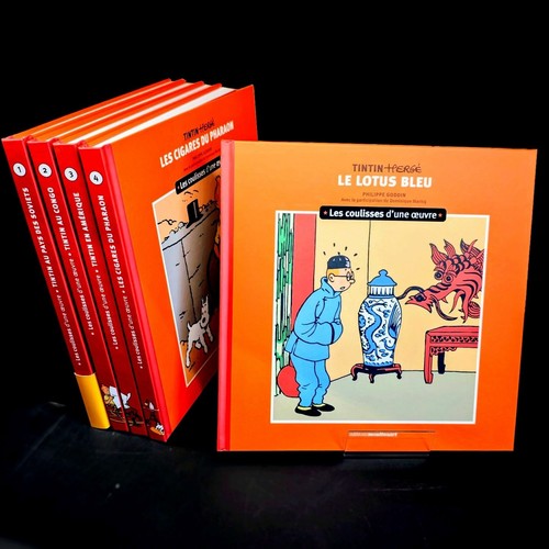 Tintin les coulisses - tintin, d'une