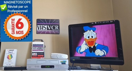Magnétoscope vhs tetes - vhs,