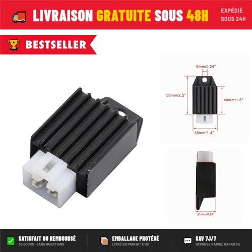 Régulateur tension 12v - de, 4