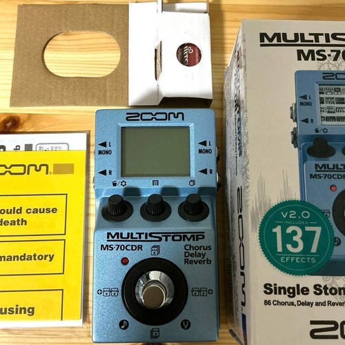 Zoom 70cdr multistomp - zoom, ms-70cdr