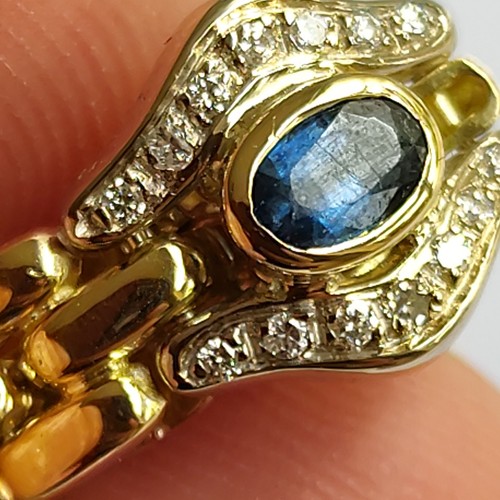 Rare bague anvienne articulée