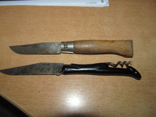 Lot couteaux laguiole france - france, /