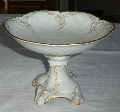 Coupe fruits porcelaine - coupe, en