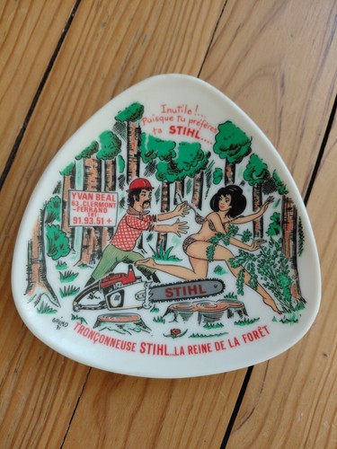 Stihl ancien cendrier - ancien,