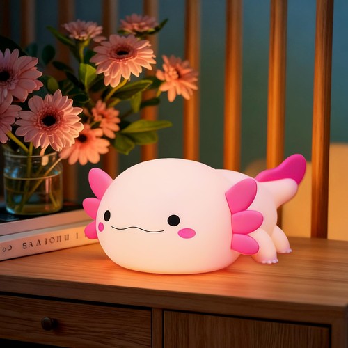 Veilleuse axolotl mignonne - axolotl,
