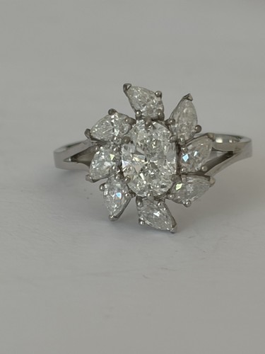 7941 bague vintage gris - vintage, or