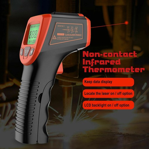 Thermomètre infrarouge lcd - thermomètre,