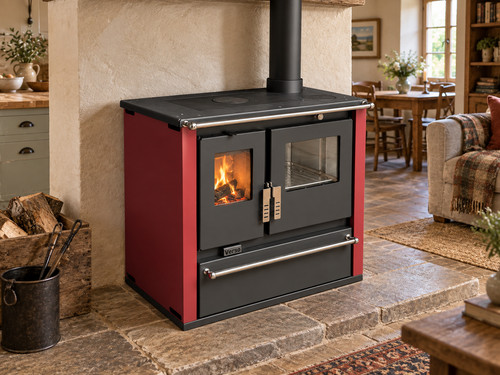 Cuisinière bois avec - bois,