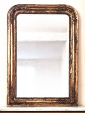 Miroir Louis-Philippe doré