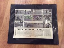 VESPA Vintage Original 1964 VBA VBB 150 Advert PIAGGIO SCOOTER MODS Woburn Abbey