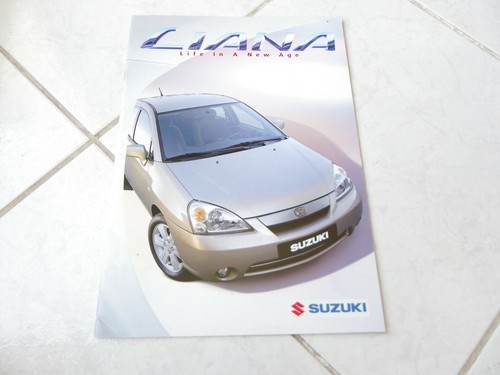 Suzuki liana 2001 brochure - liana,