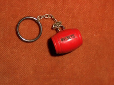 WATNEYS (SCOTCH ALE Beer) 17mm Long Mini Barrel Keychain -- OPEN!!
