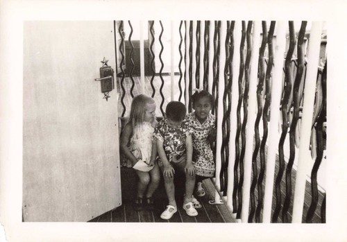 Ancienne photo1953 bord du - bord,
