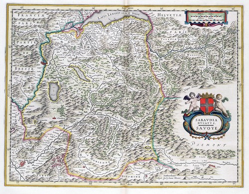 Reproduction carte ancienne - ,