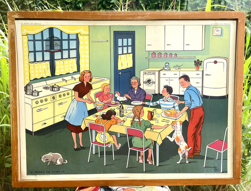 Superbe ancienne affiche - superbe,