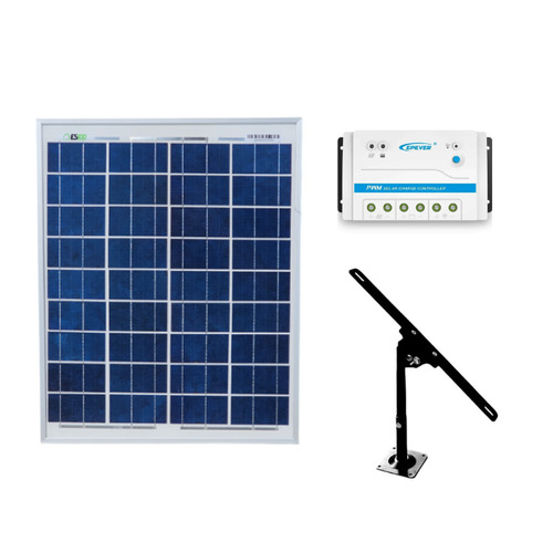 Kit panneau solaire 20w - solaire, 12v