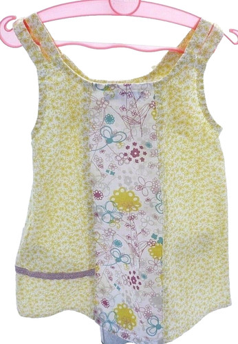 Verbaudet robe brides jaune - brides,