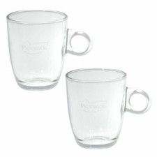Pickwick Tasse à Thé en Verre, grande, 250ml, Lot de 2