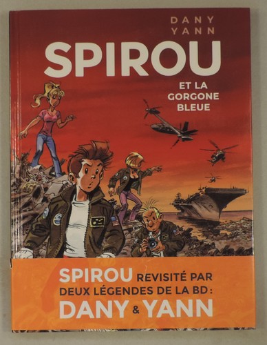 Spirou gorgone bleue - spirou,