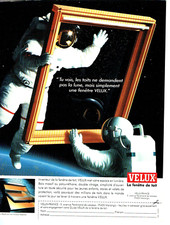 1991 Advertising 0623 Velux Moon Roof Window Spacemen