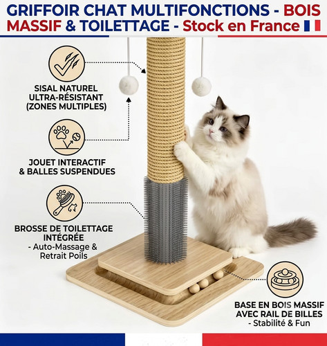 Arbre chat griffoir - a,