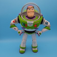 VTG Rare Patent Pending Thinkway Toy Story Buzz Lightyear Disney Pixar 12" WORKS