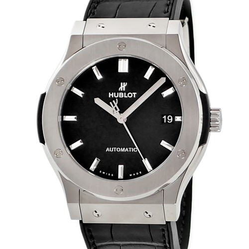 Barre date noire hublot - de,