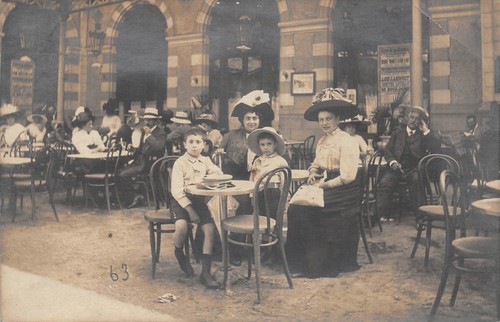 Cpa bourboule carte - la, /