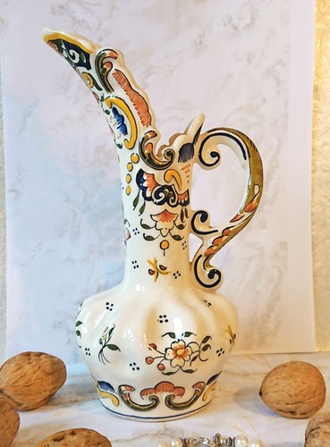 Vase pichet dentelé - vase,