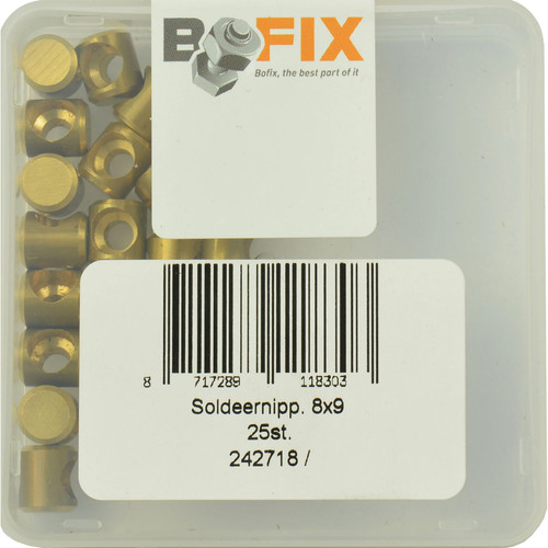 Bofix soldernipple 8x9 - bofix,
