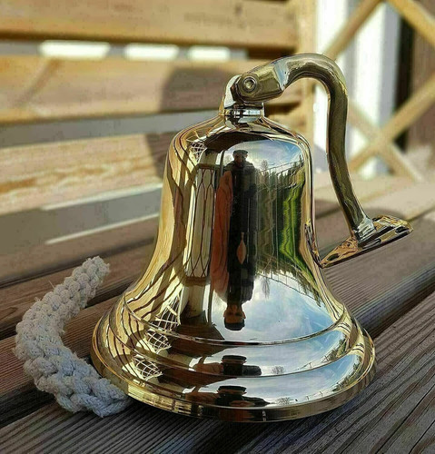 Ancienne cloche bateau - cloche,