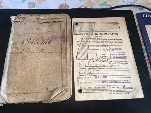Ancien livret militaire - ancien,