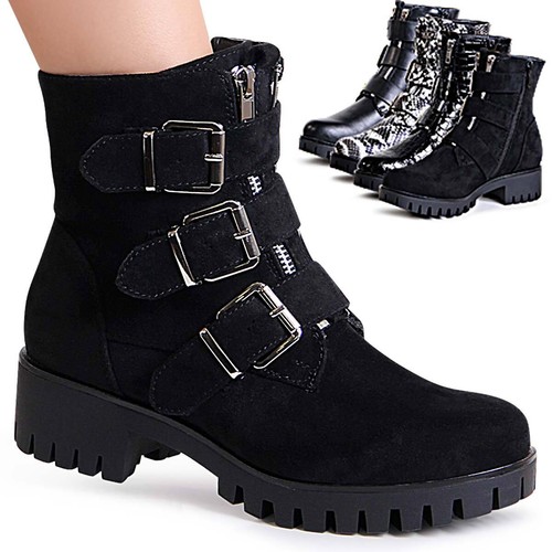 Bottes biker femme talon - bottes,