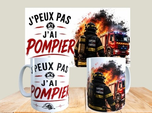 Mug humour sapeurs pompiers - mug, humour,