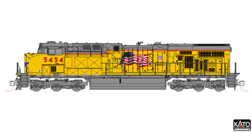 Kato 176 8966 - ge, es44ac
