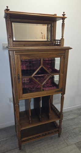 Vitrine meuble rangement - vitrine,