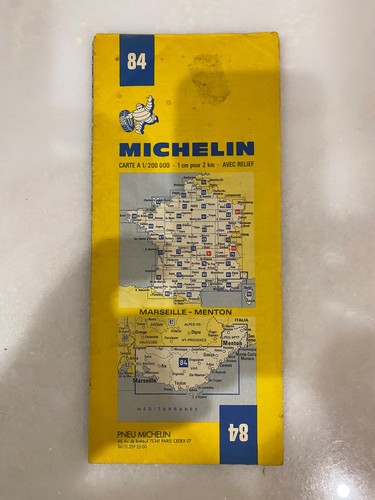 Carte routière michelin - carte,