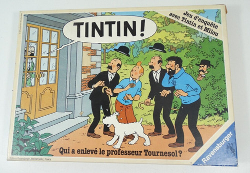 Jeu tintin qui enleve - jeu, a