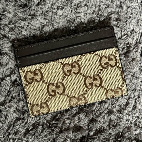 Gucci porte cartes homme toile - gucci, porte-cartes