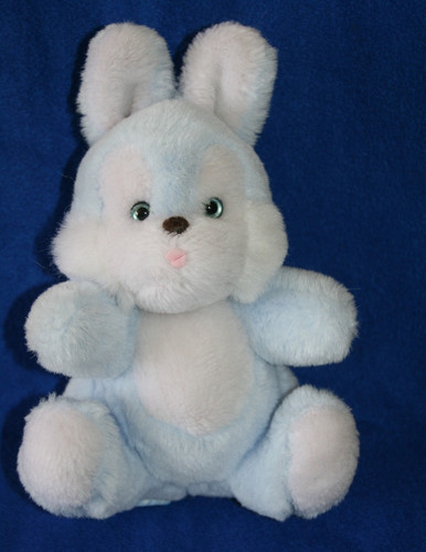 Nounours doudou peluche lapin - peluche,