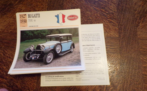 Fiche card carte car - card,
