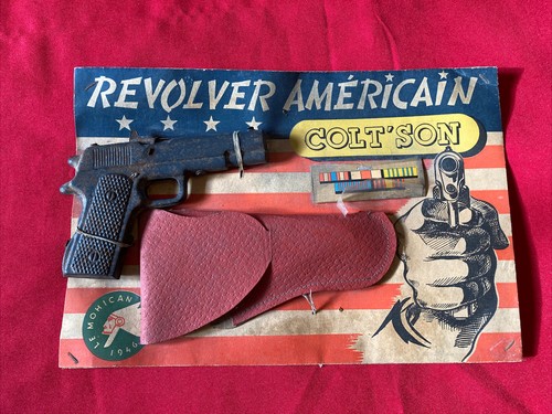 Jouet revolver américain - jouet,