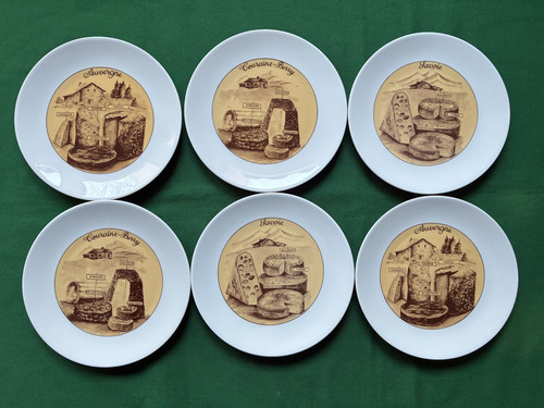Assiettes fromages - 6,