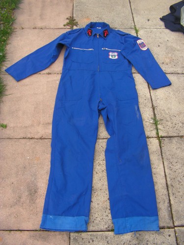 Combinaison bleu travail - bleu,