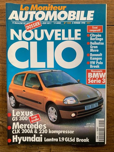 Moniteur automobile 1998 - le,