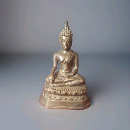 Statue bouddha bronze - statue,