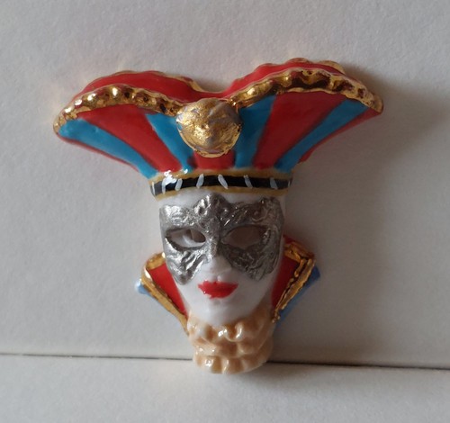 Feve masques venitiens - , "masques