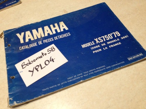 Yamaha moto xs750 1979 750 - moto,