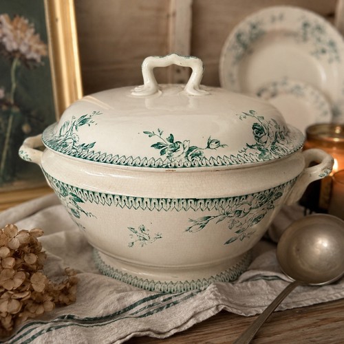 Superbe soupière ancienne - , en